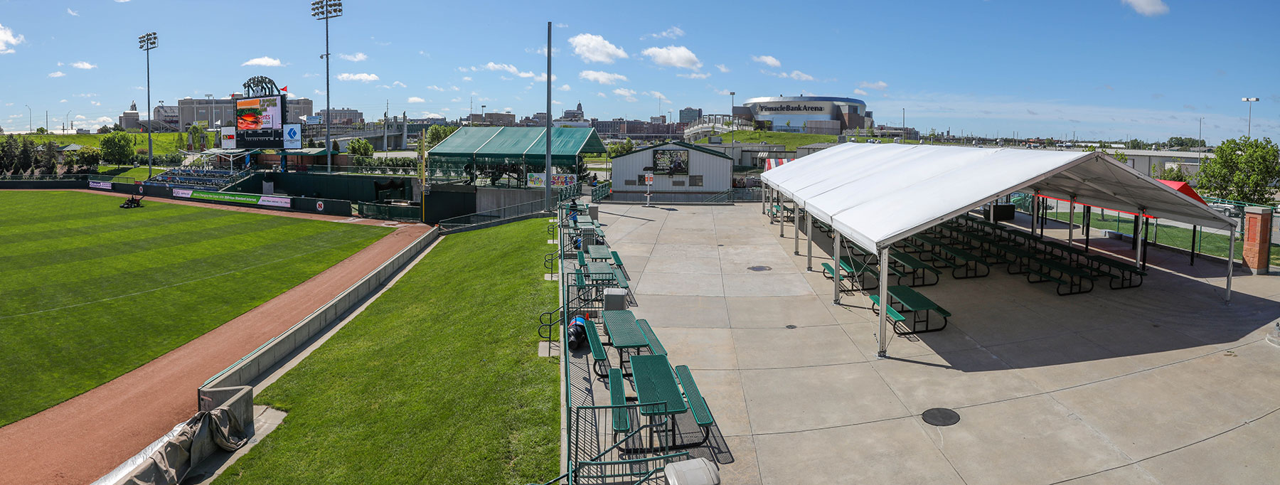 Outfield Picnic Pavilion Area