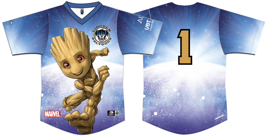 Lincoln Saltdogs - We're taking votes! Tell us what your favorite custom Saltdogs  Jersey was?! Boy Scouts, Eclipse, Relay for Life or Star Wars?